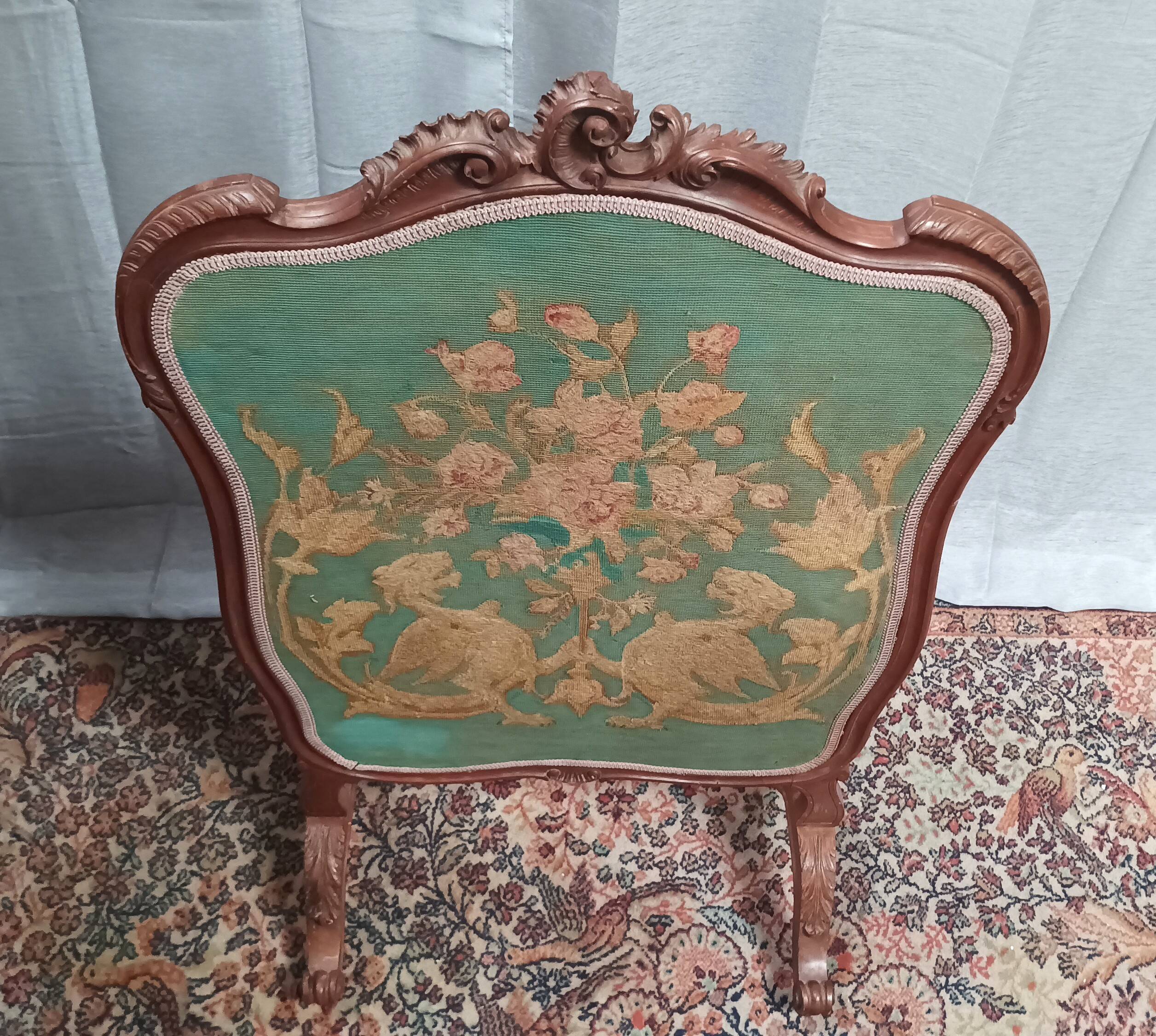 Rocaille Cherry Fire Screen