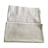 Two damask towels
