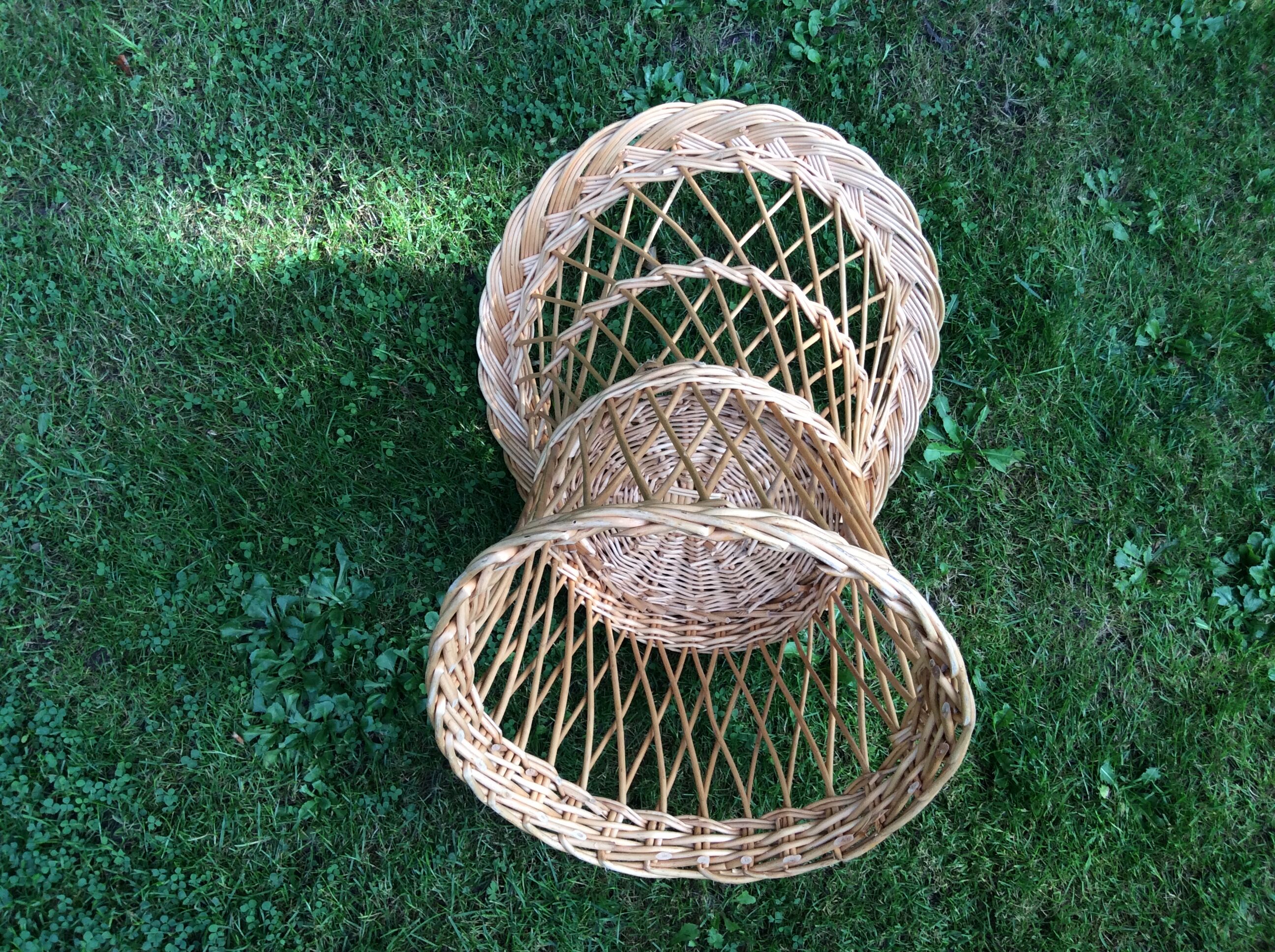 Children's wicker chair