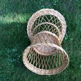 Children's wicker chair