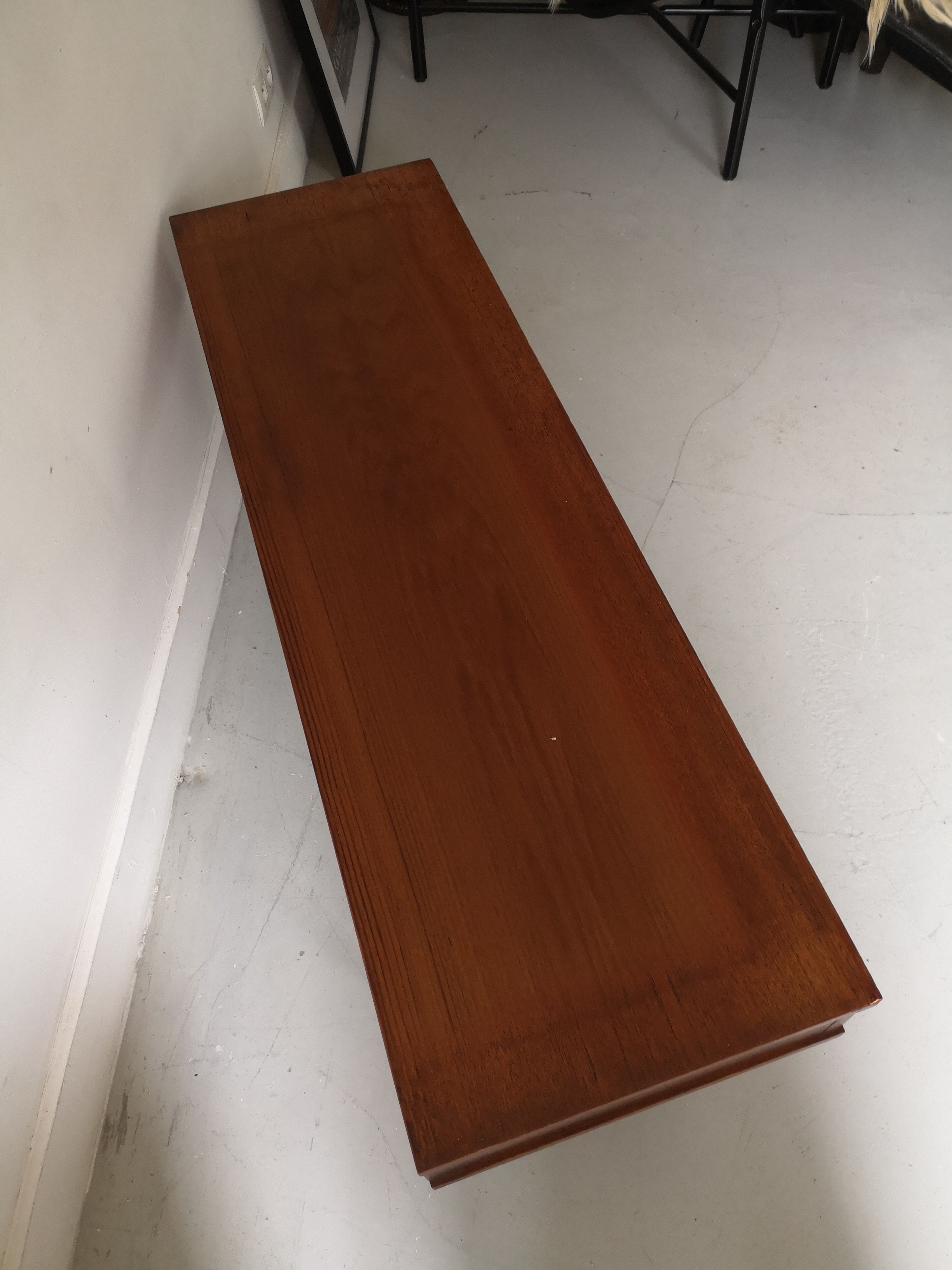 Enfilade basse design scandinave en bois, 1970