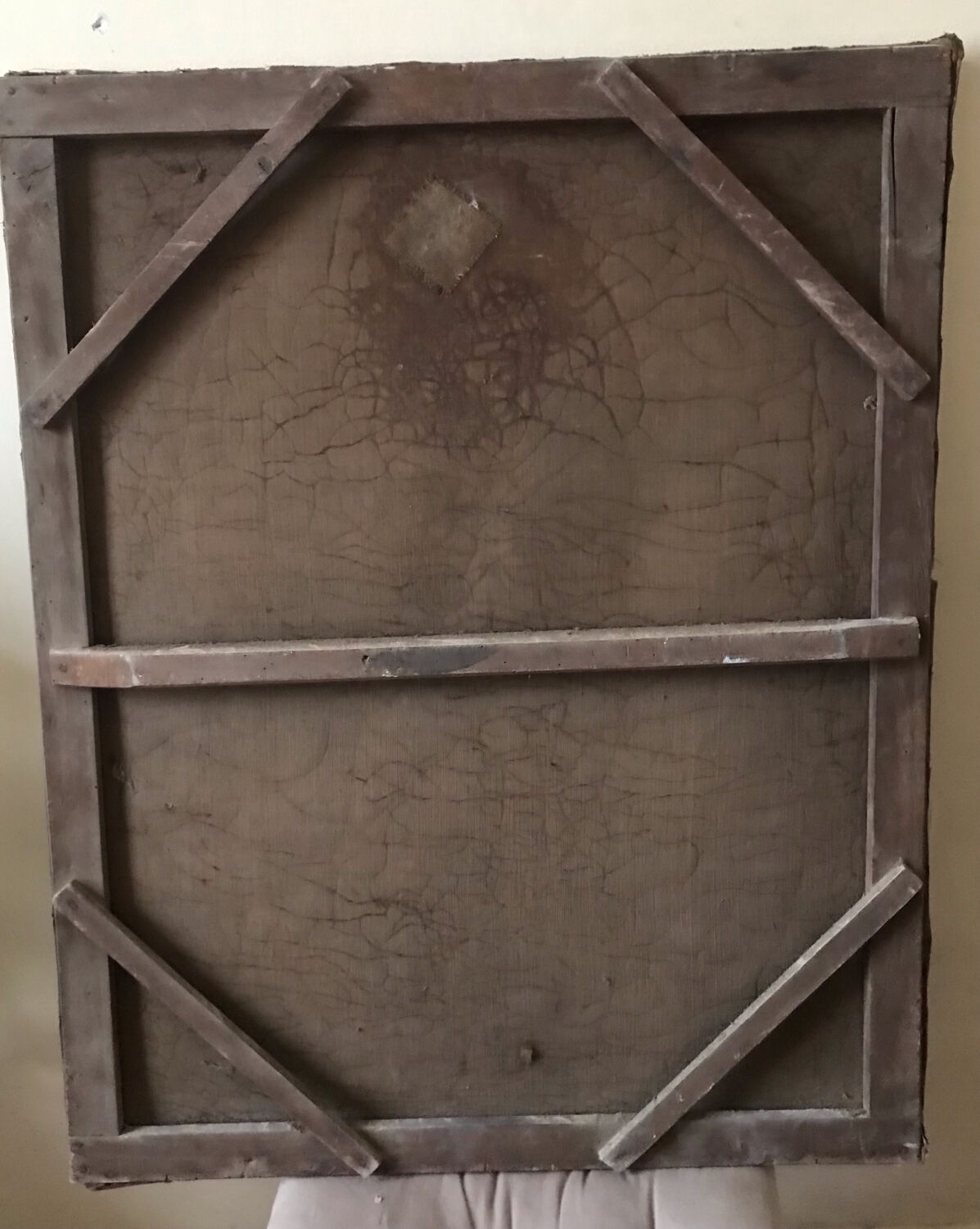 Portrait of a man oil on canvas 19th