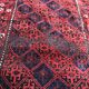 Pretty rug old belgian Afghan Turkmen handmade 100x180 cm