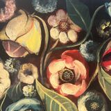 Bouquet of Flowers, oil on canvas, signed