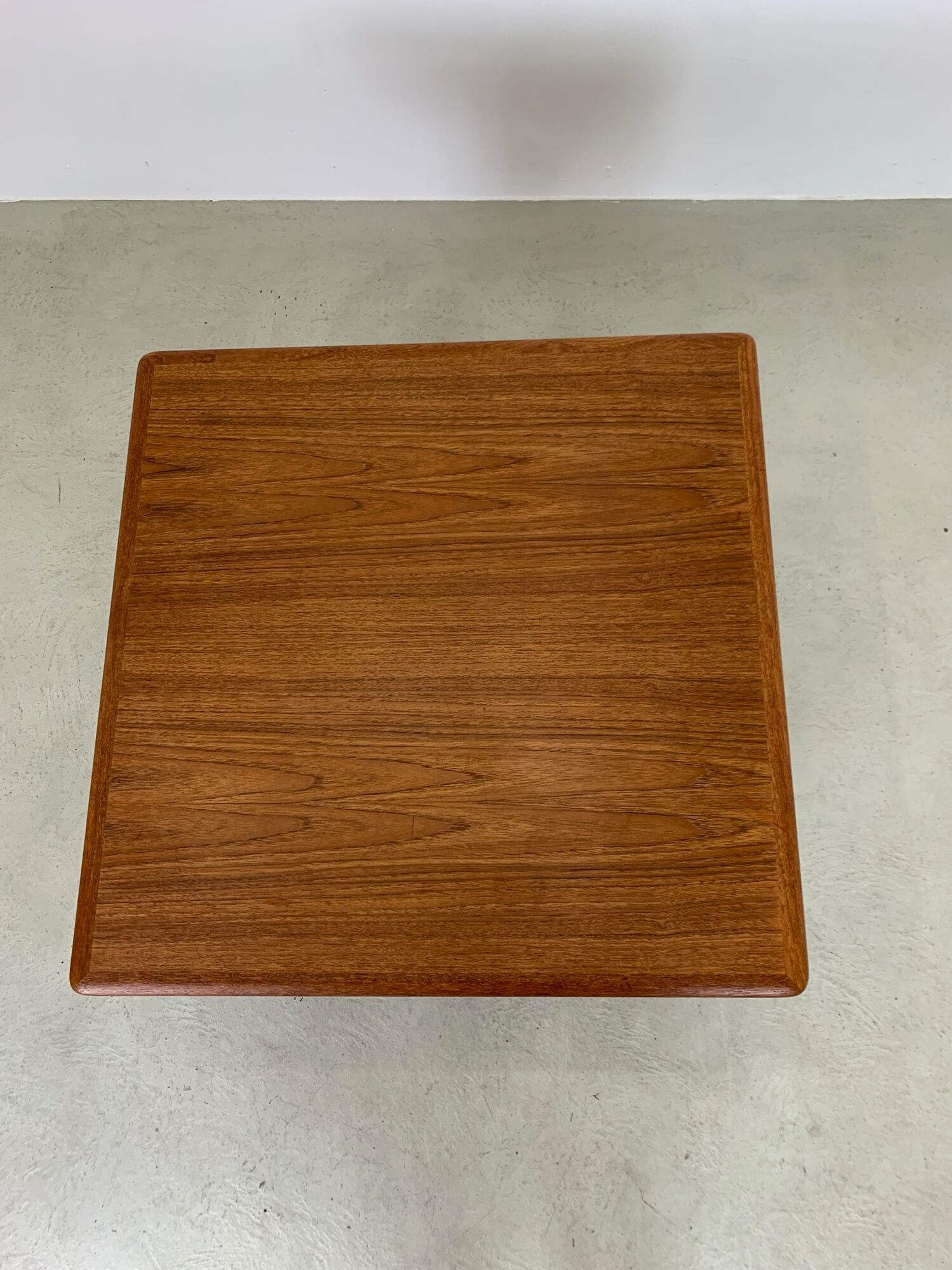 MidCentury Teak Coffee Table with Seagrass by Trioh Denmark, 1960s