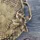 Antique brass bowl in the Nancy School style
