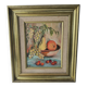 Oil Painting on Canvas Still Life with Fruits Signed Jorgji