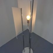 Arianna Floor Lamp in Marble and Handblown Glass by Bruno Gecchelin for Oluce, Italy, 1970s