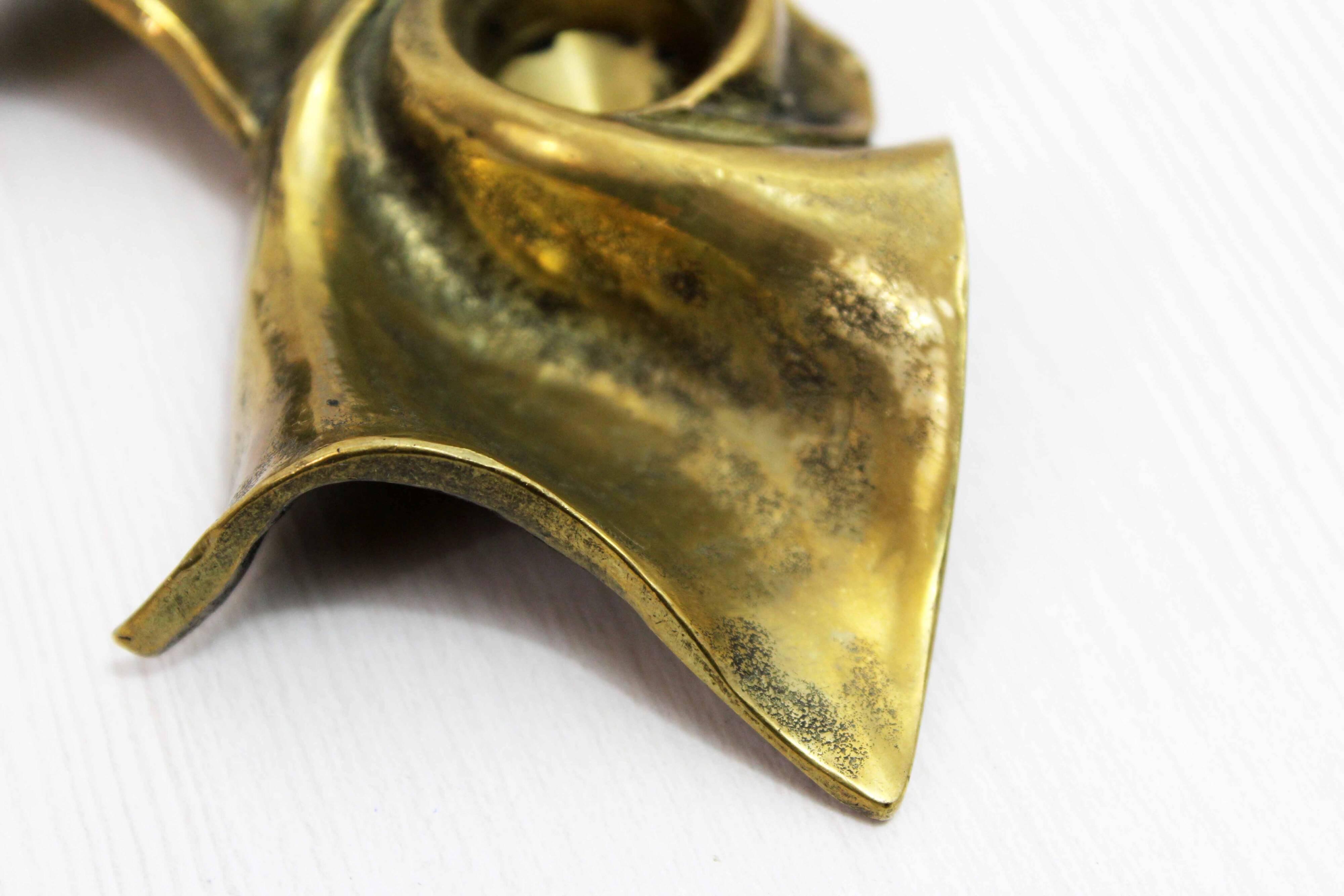 Bougeoir en bronze 1950