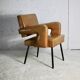 Armchair Jacques Adnet, style circa 1955