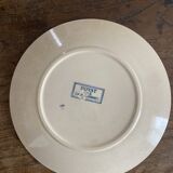 Royat Sarreguemines iron earth plate