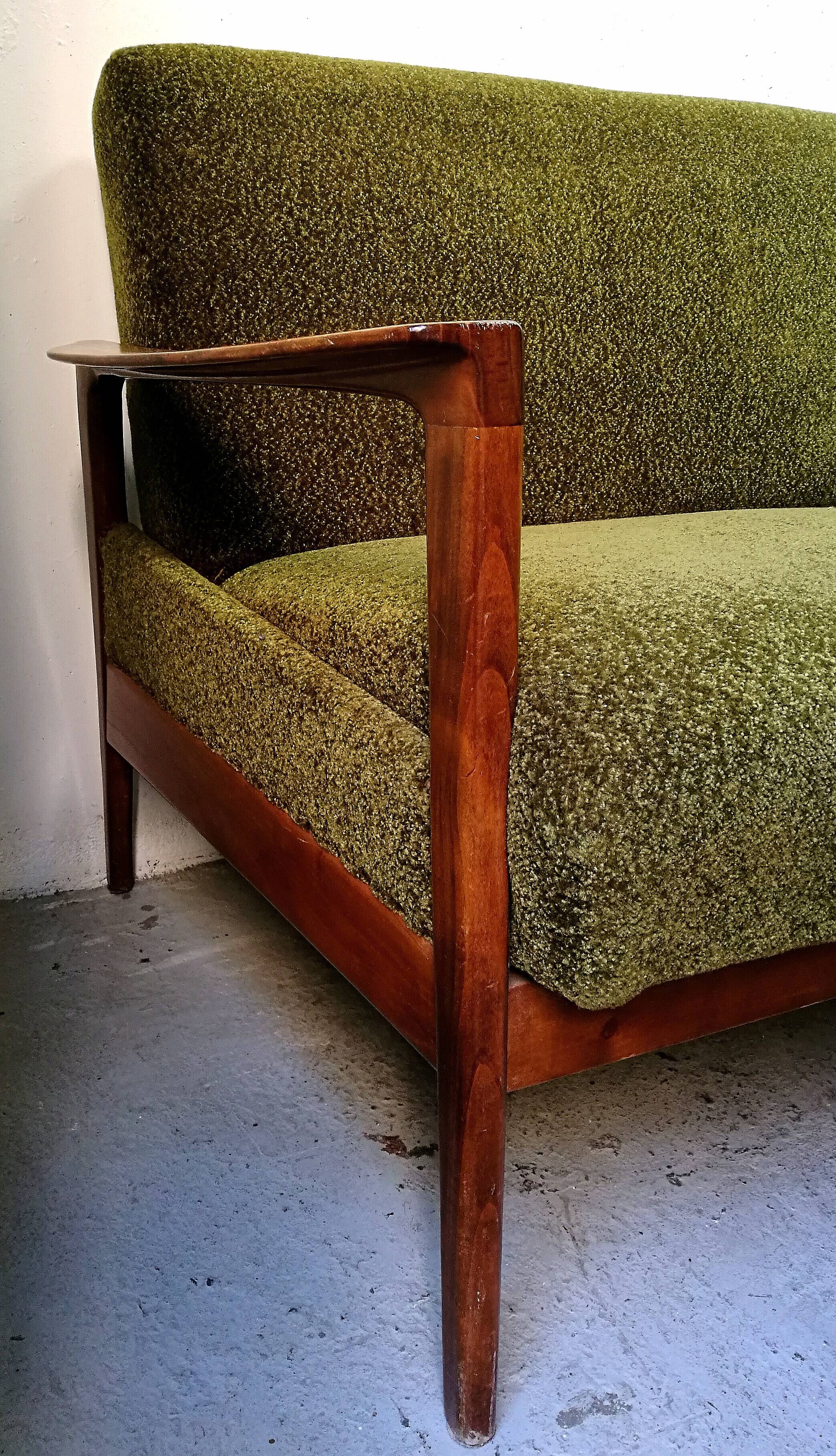 Scandinavian sofa 3 places 60 years