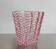 Vintage pink woven glass lantern – Murano style