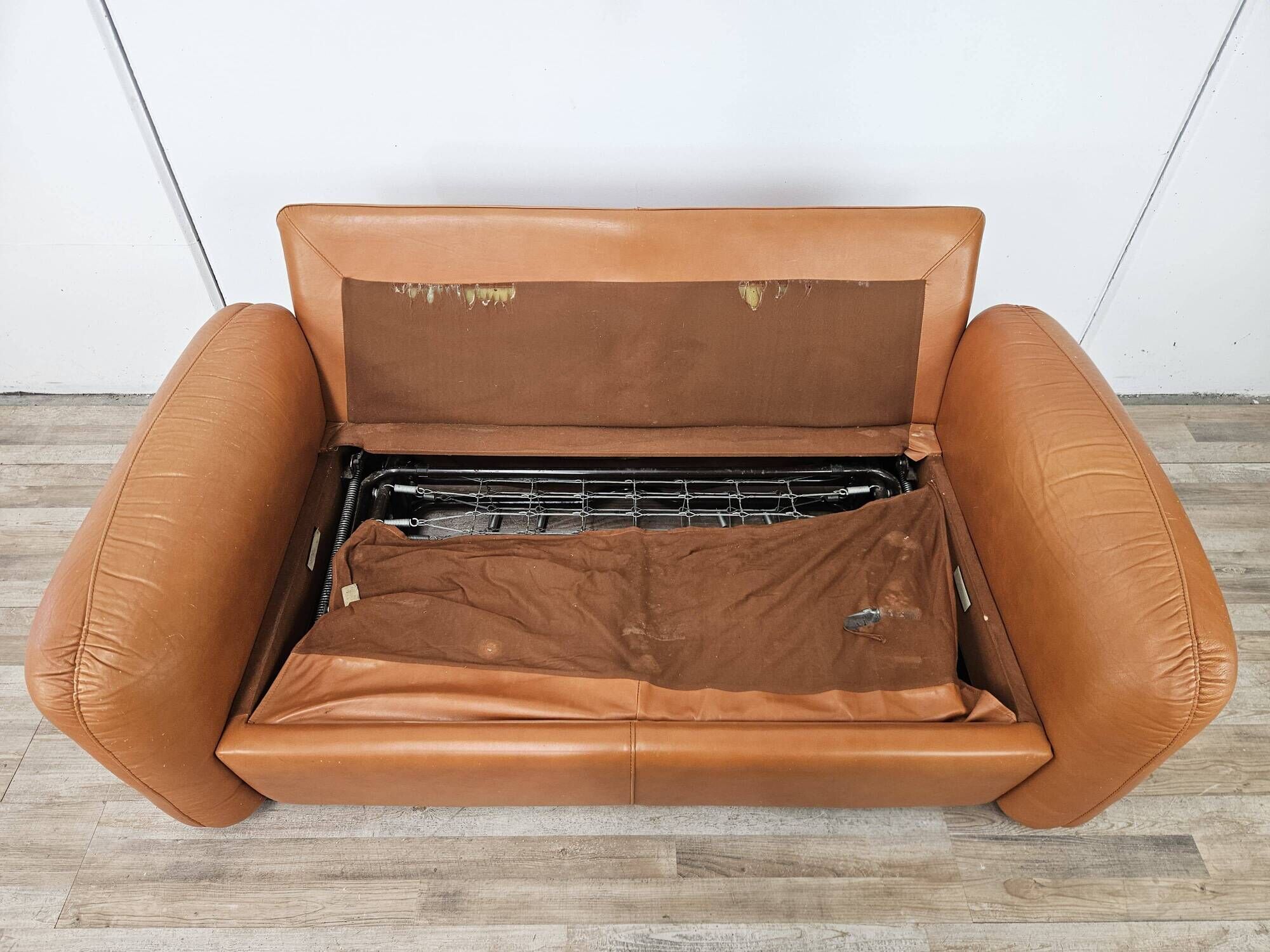 "Piumotto" two-seater sofa bed by Arrigo Arrigoni for Busnelli, 1970