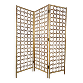Vintage bamboo room divider