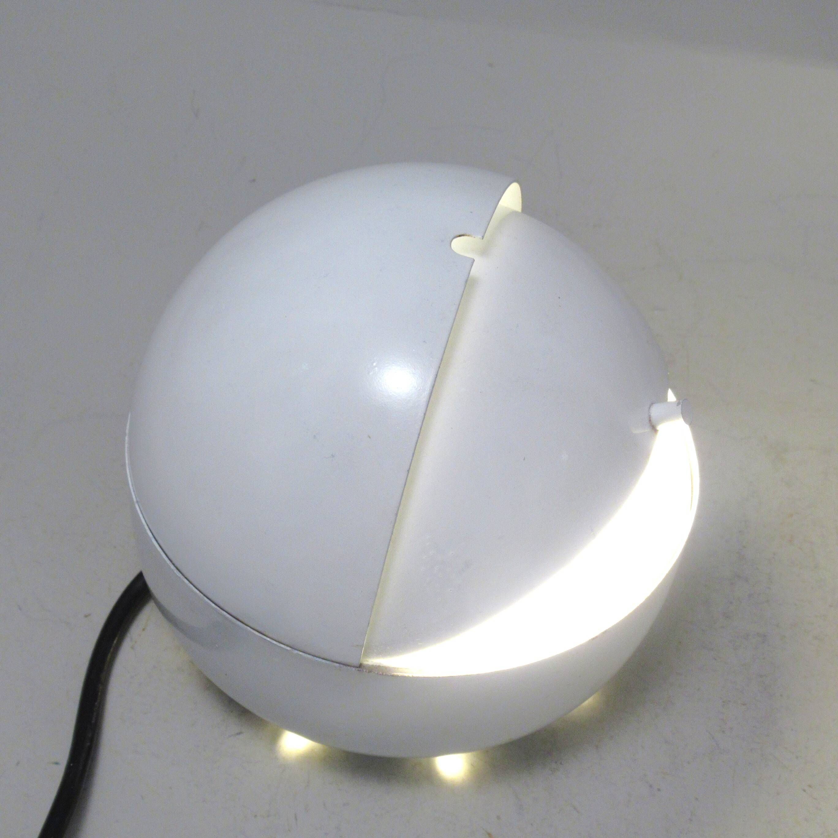 Lamperti 1960s pivoting louvre ball lamp