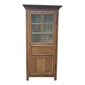 Antique solid wood wardrobe / display cabinet