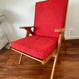 Danish wooden design chair 60s