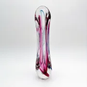 Large Crystal Vase Max Verboeket Kristalunie Maastricht 32cm 1.6kg