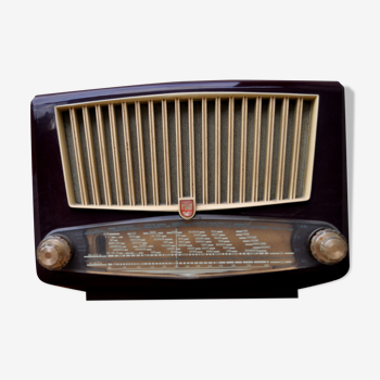Philips Bakelite radio grille