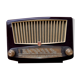 Philips Bakelite radio grille