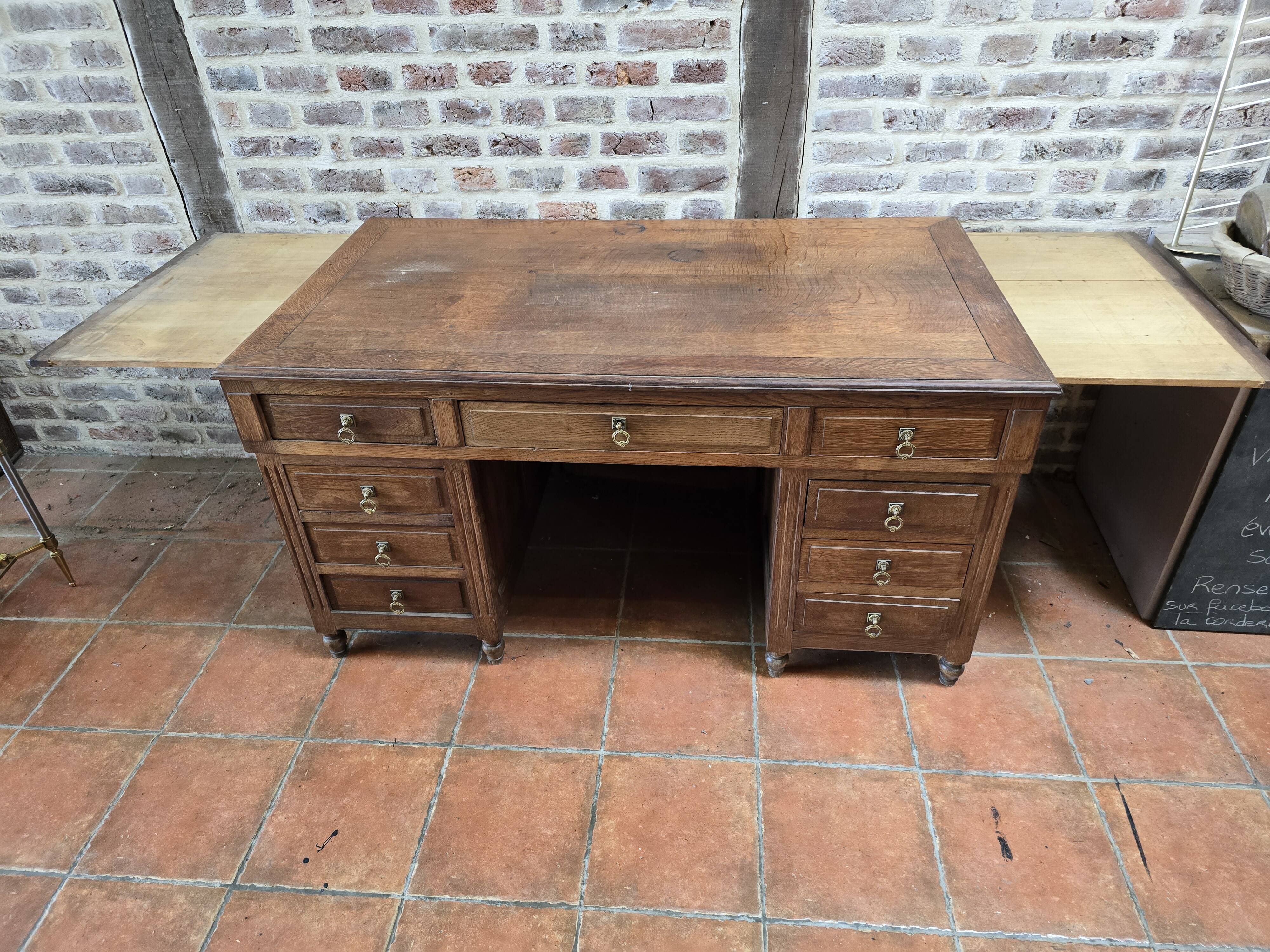 Oak minister's desk