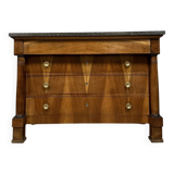Empire period mahogany chest of drawers circa 1820