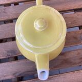 Yellow vintage teapot