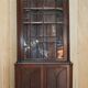 Astral glass library in Gothic Revival style, early Victorian.