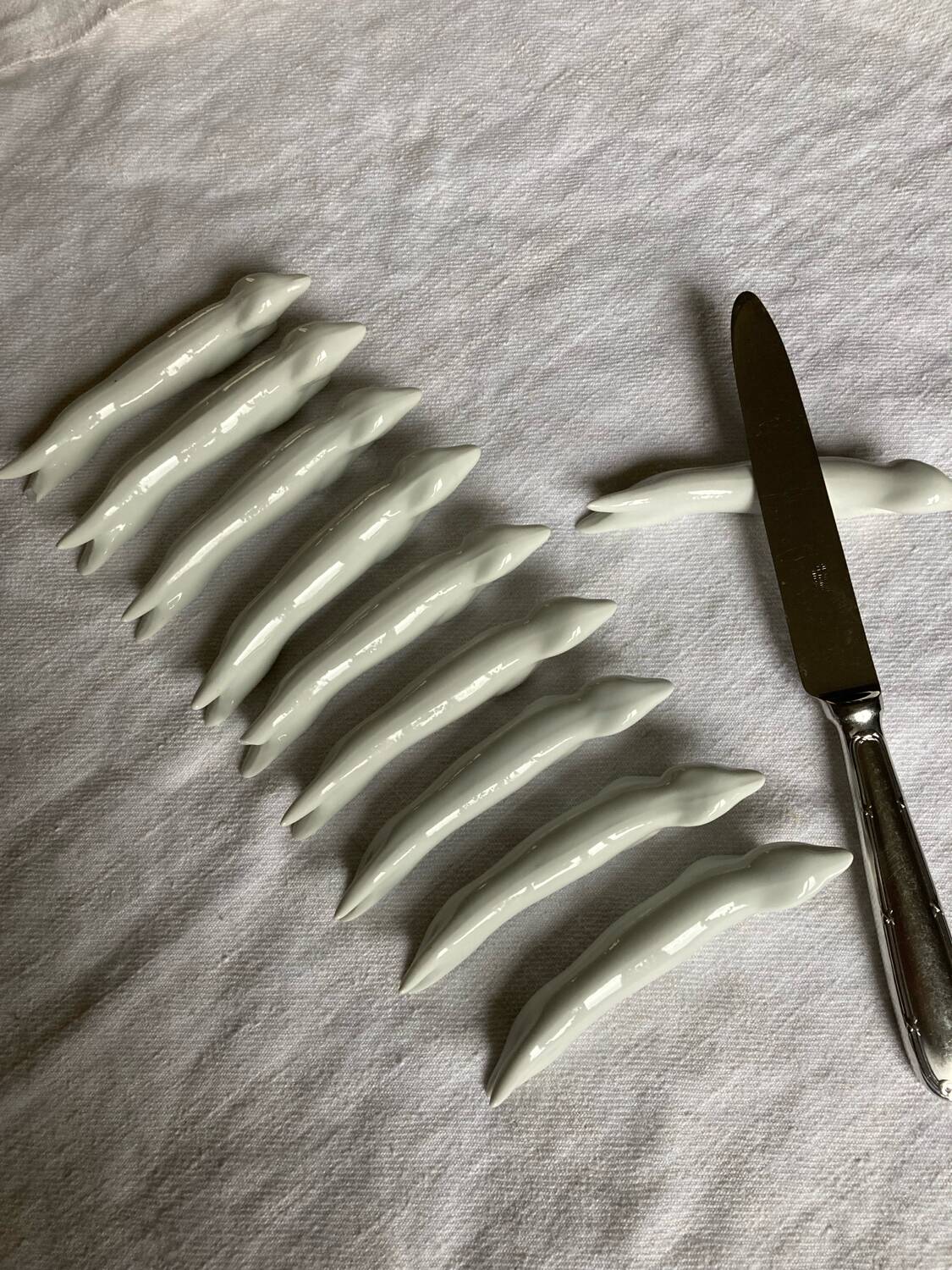 Art Deco ceramic knife holder