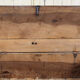 Former large wedding chest, solid wood, mid 19th century