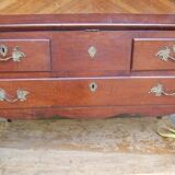 Louis XVI period walnut sloping desk from the 18th century
