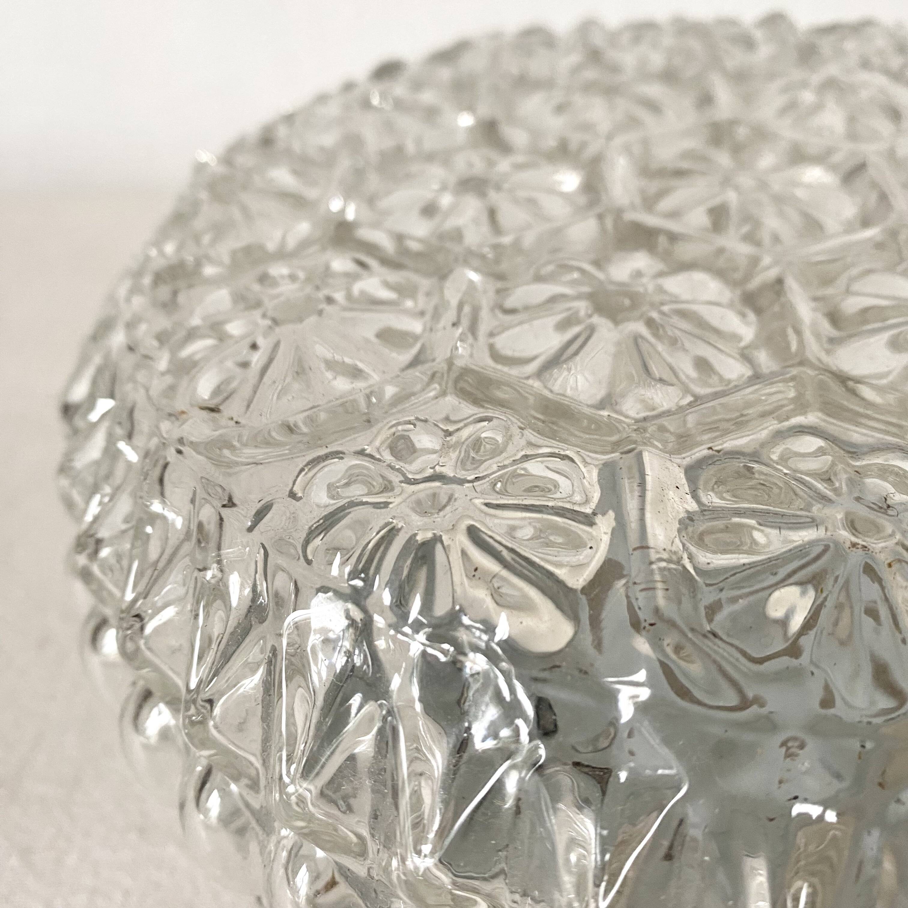 Vintage glass ceiling light