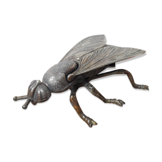 Brass fly ashtray
