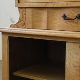 Vintage 1960s oak cabinet - cupboard style of Danish design Henning Kjærnulf