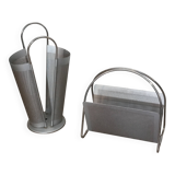 Magazine rack and umbrella stand Marius Mascagni 1970s
