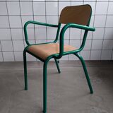 MULLCA director's chair with D-shaped backrest