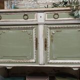 Patinated buffet service