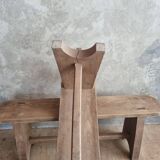 Pair of oak benches