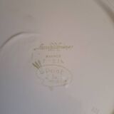 Sarreguemines Doria plate from the 50s