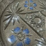 Crystal serving dish