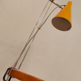 Yellow vice lamp 181-1326 Lidokov by Josef Hurka