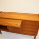 Danish wall cupboard with desktop