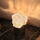 Pair of Space Age lamps from the 70s – Made in Italy – sculpted glass –