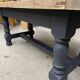 Painted wooden coffee table
