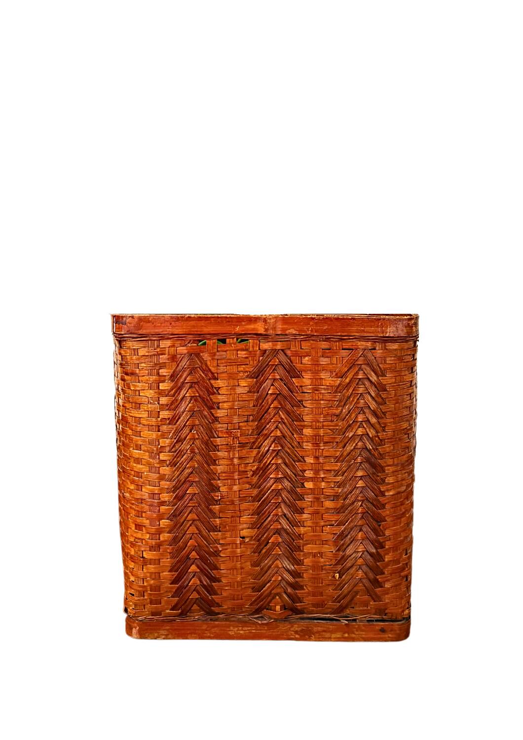 Vintage Bamboo Flower Pot