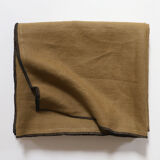 Camel linen tablecloth and towels