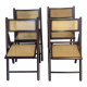 Canned folding chairs