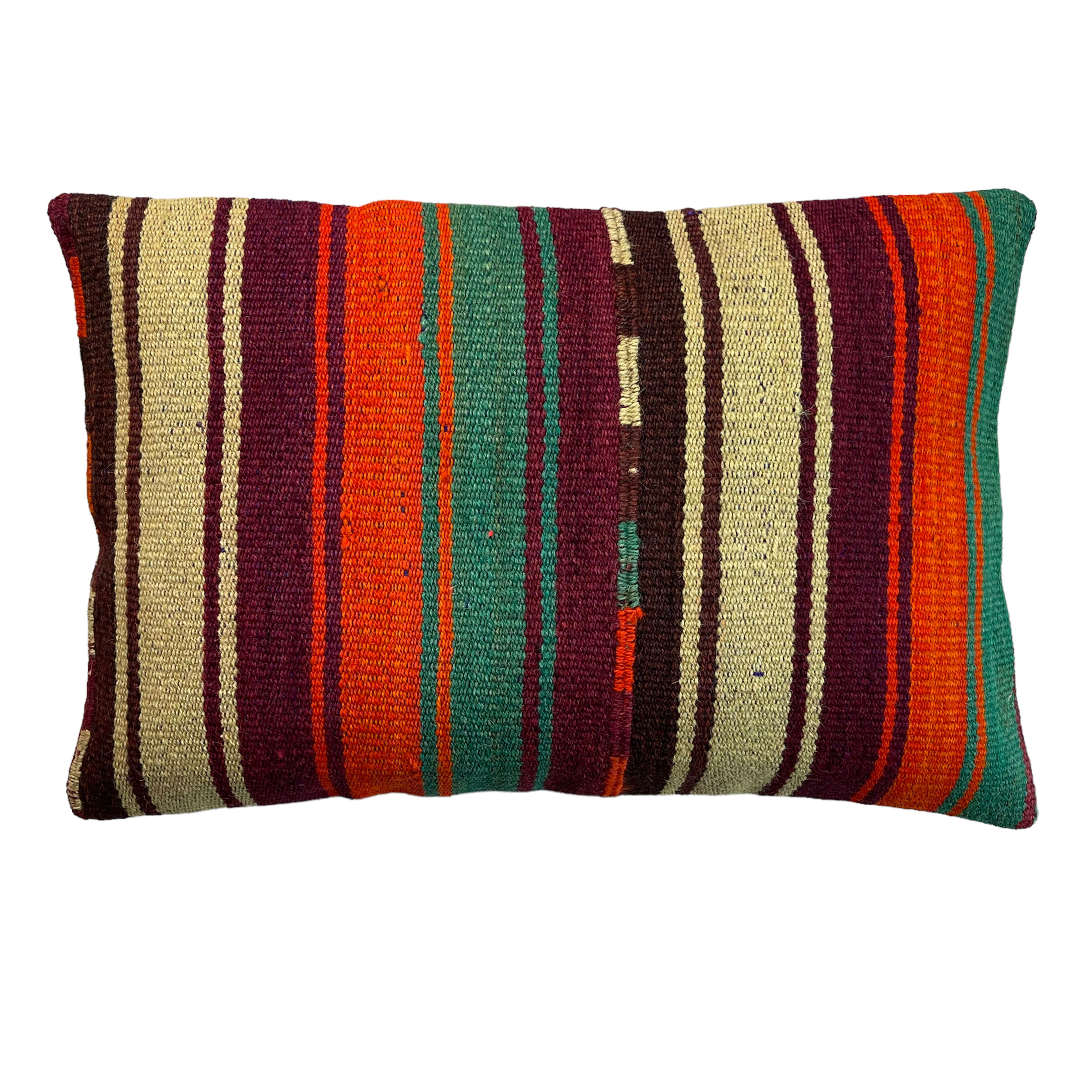 Vintage turkish handmade cushion cover , 40 x 60 cm