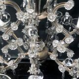 Old chandelier with 10-branch tassels
